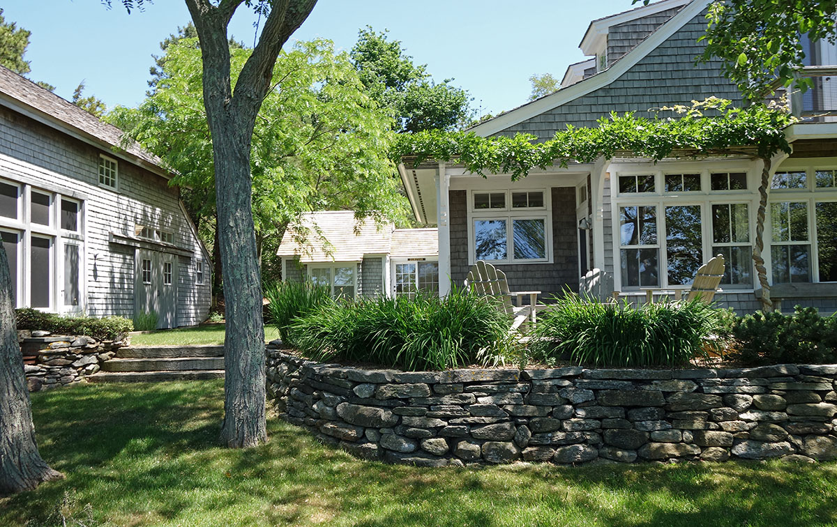 House overlooks Pamet River marsh, Truro, Cape Cod, by Paul Krueger Architect
