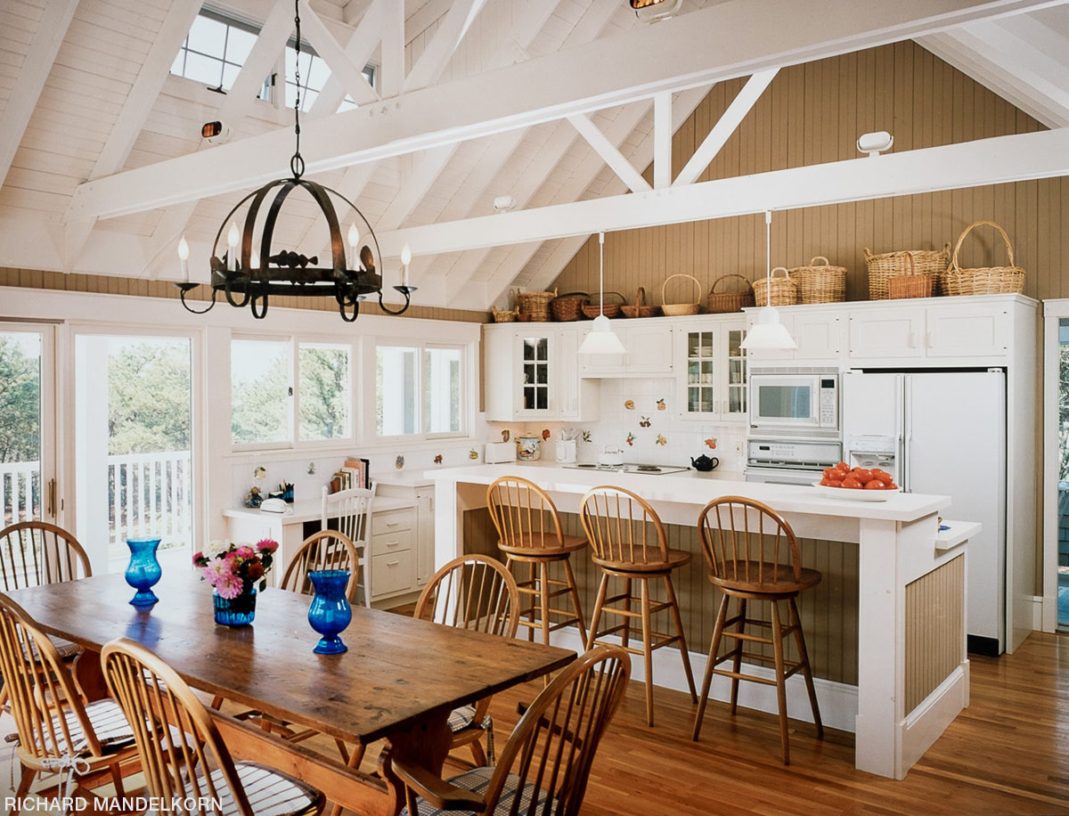 House, overlook Cape Cod Bay, Wellfleet, Cape Cod, by Paul Krueger Architect