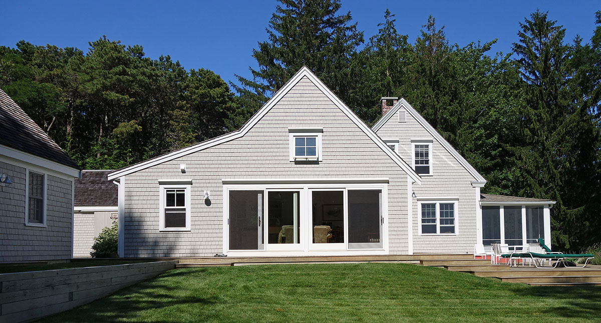 Kitchen/dining addition, Truro, Cape Cod, by Paul Krueger Architect